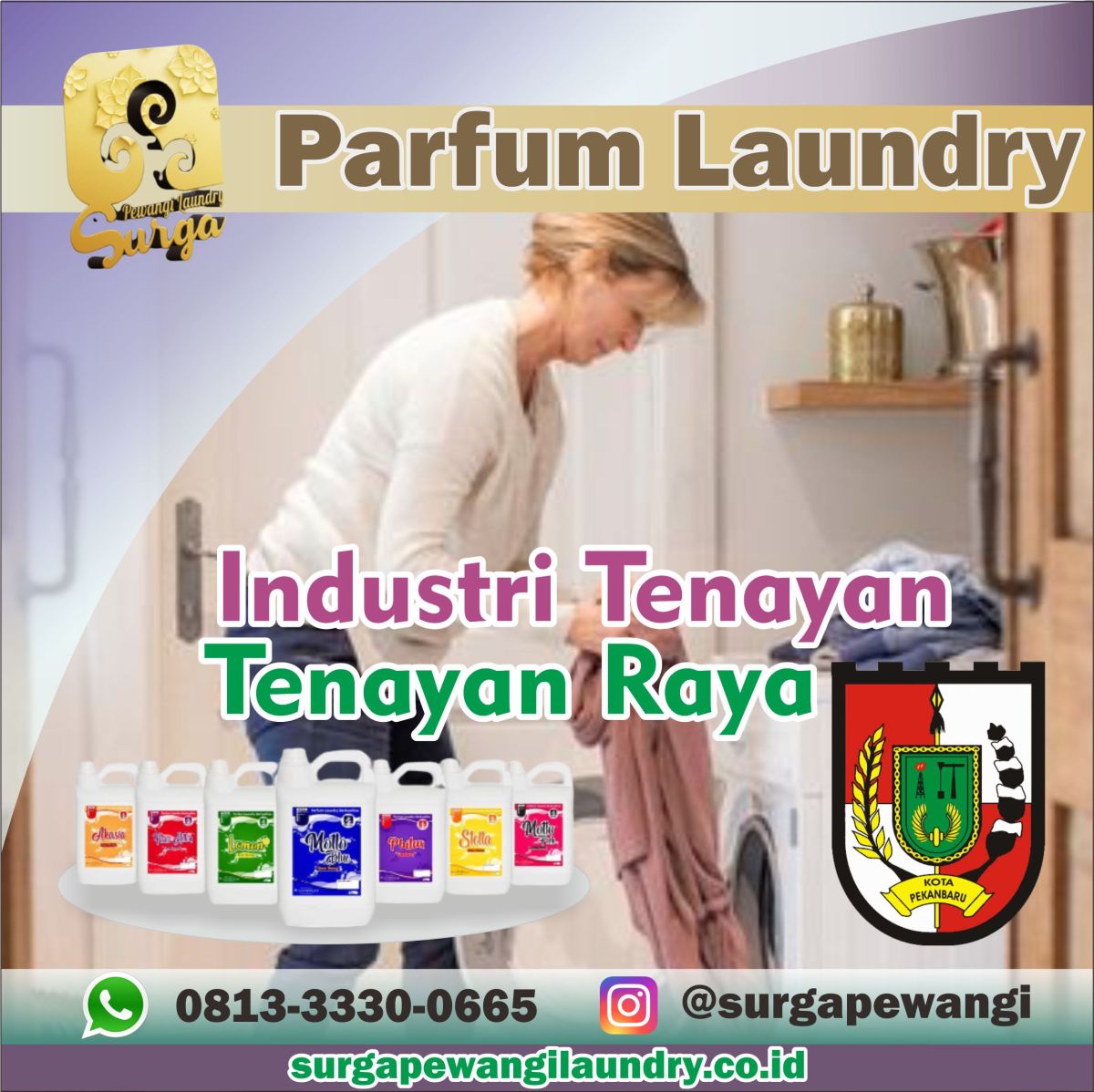 Parfum Laundry Industri Tenayan, Tenayan Raya