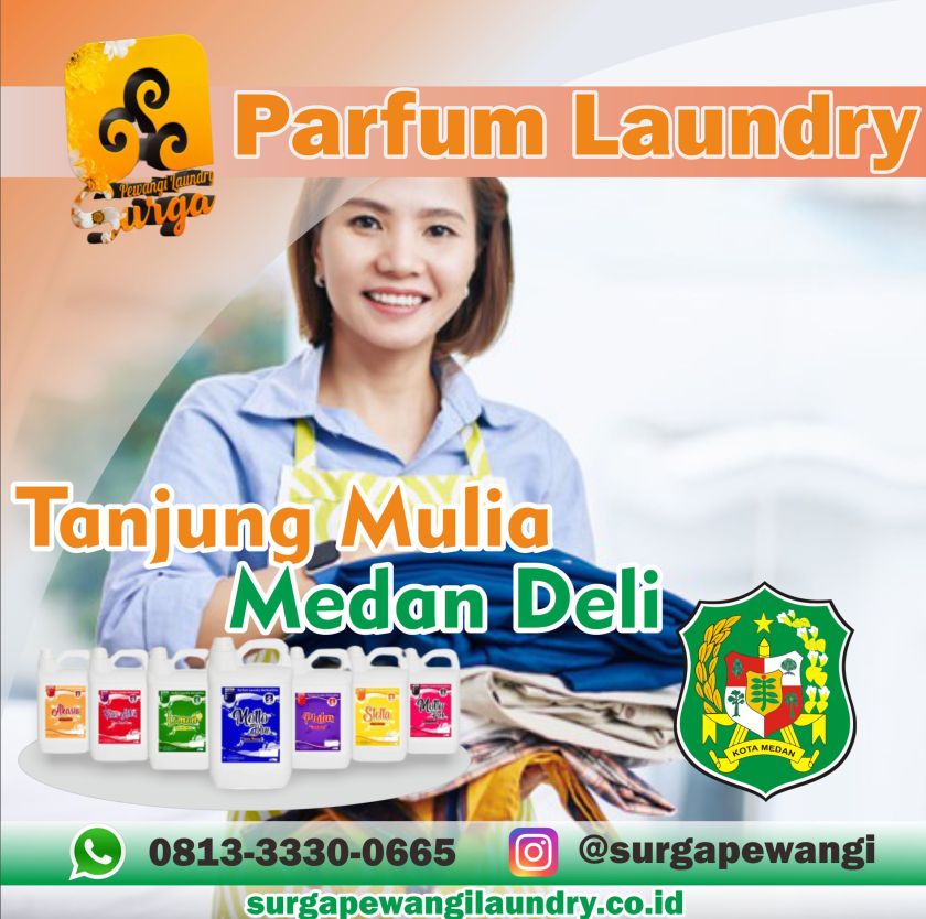 Parfum Laundry Tanjung Mulia, Medan Deli