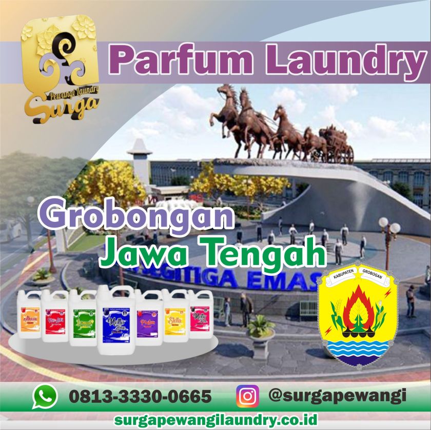 Parfum Laundry Grobongan, Jawa Tengah