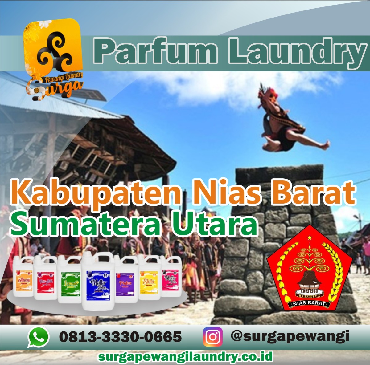 Parfum Laundry Kabupaten Nias Barat, Sumatera Utara