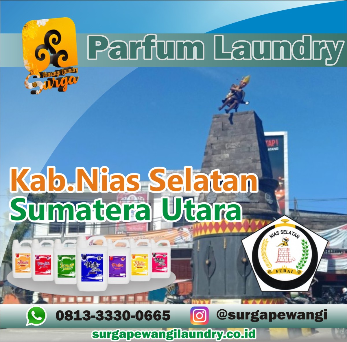 Parfum Laundry Kabupaten Nias Selatan, Sumatera Utara