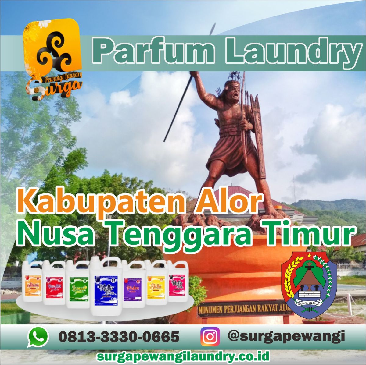 Parfum Laundry Kabupaten Alor, Nusa TenggaraTimur